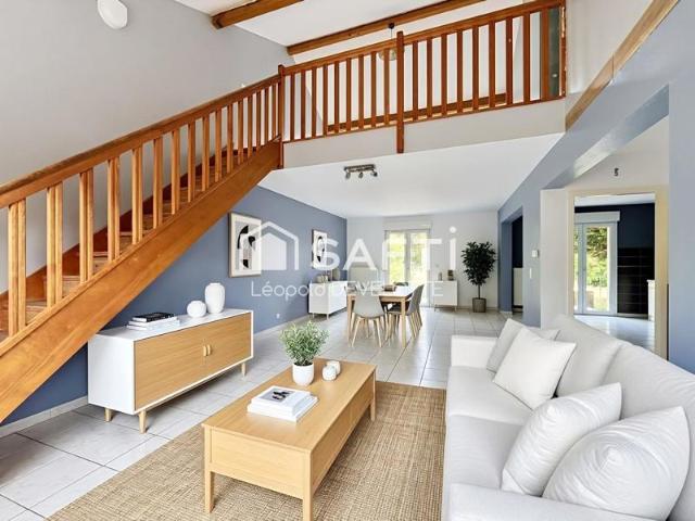 Superbe maison avec garage, terrasse et jardin