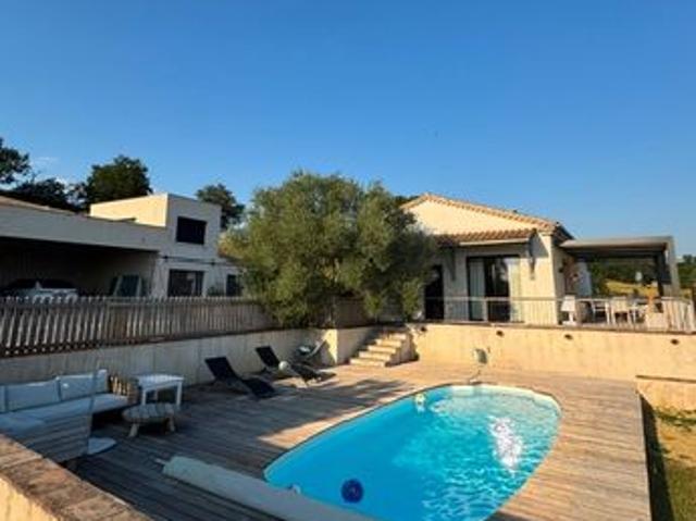 Superbe maison avec piscine chauffée et vue panoramique
