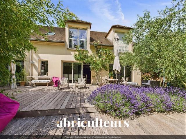 Superbe maison contemporaine avec jardin paysager et piscine. 370m² L'Etang la Ville