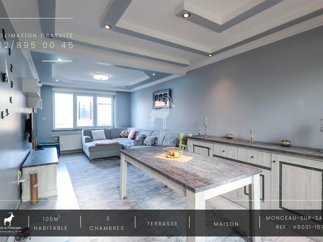 Superbe maison de 3 chambres à vendre à Monceau sur Sambre