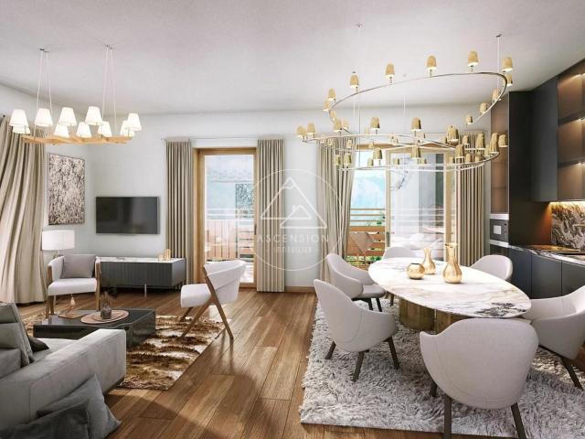 Superbe Appartement Neuf de trois chambres au centre de Morz. 75m² Morzine Avoriaz
