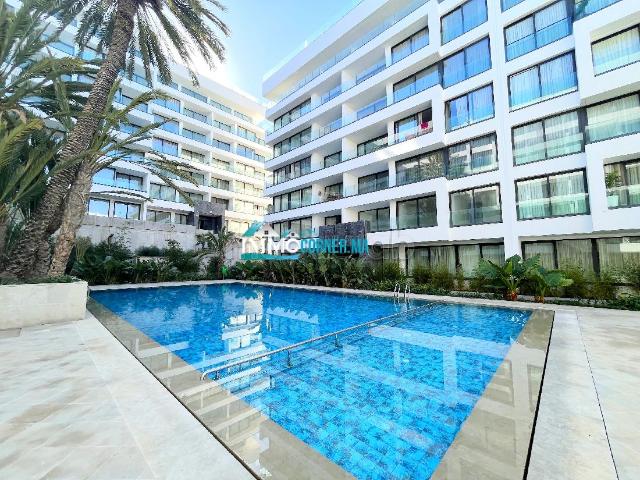 Superbe appartement à vendre à malabata dans un complexe avec piscine