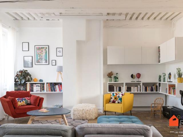 Superbe appartement Canut sur les pentes de la Croix rousse