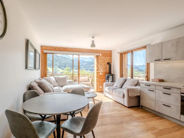 Superbe appartement duplex 3 chambres avec vue sur le Pléney. 77m² Morzine Avoriaz
