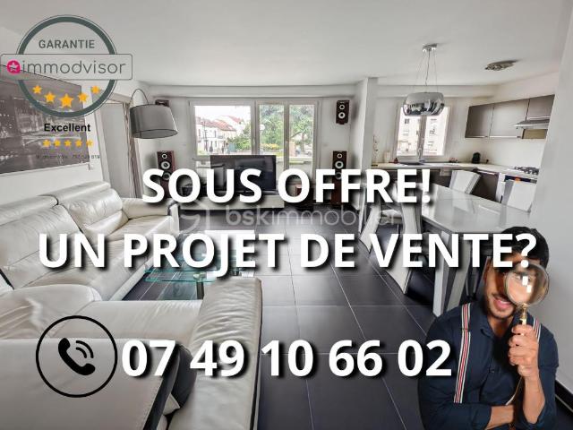 SUPERBE APPARTEMENT F4 3 CHAMBRES CENTRE VILLE DE SAINT GRATIEN LE FORUM