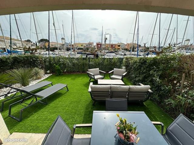 Superbe appartement, rez de jardin
