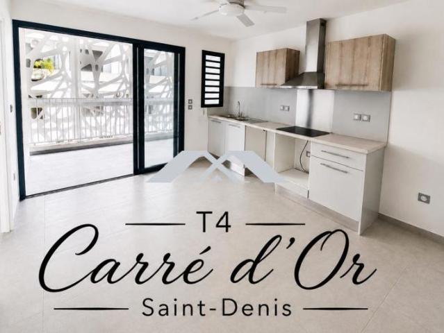 Superbe Appartement T4 neuf Carré d'or St Denis