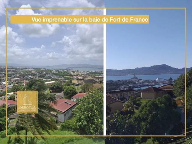 Superbe appartement T4 avec vue mer – Fort de France