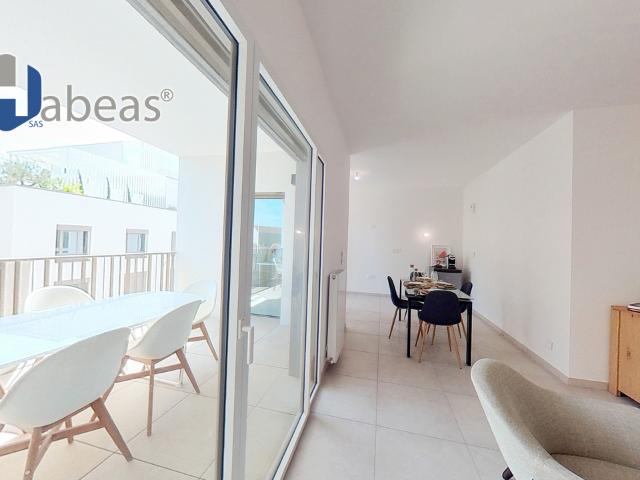 Superbe appartement T2 de 41.43m² au 2em étage avec balcon de 8m² et un parking