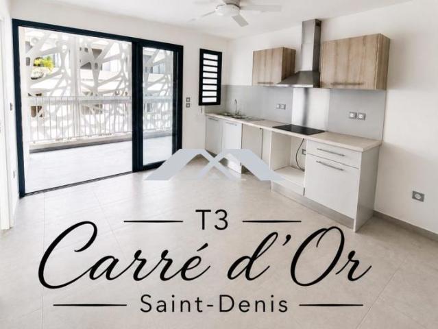 Superbe Appartement T3 neuf Carré d'or Saint Denis