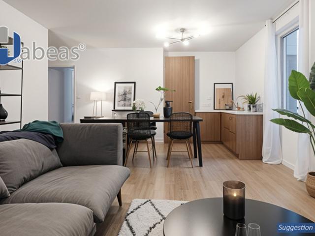Superbe appartement T3 de 61m² au 2em étage avec balcon et un parking