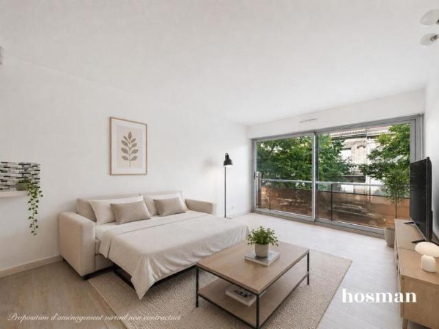 Superbe appartement 1 pièce / Studio de 24 m² avec balcon Cours De L'Yser, Bordeaux