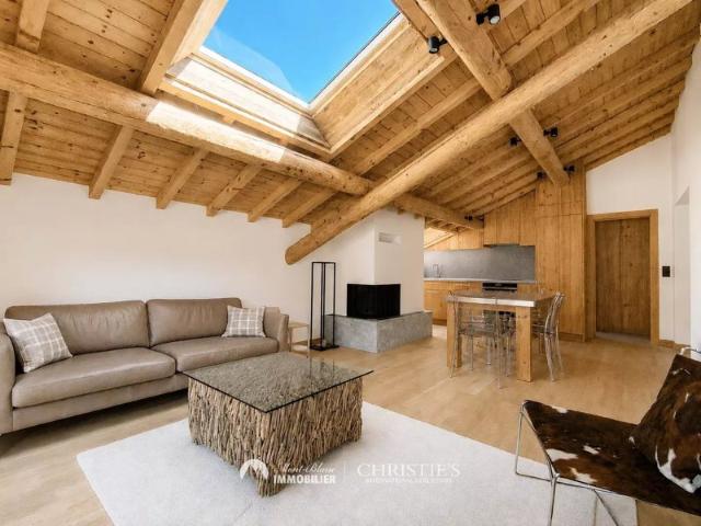 Superbe appartement 3 pièces à Megève, meublé et lumineux