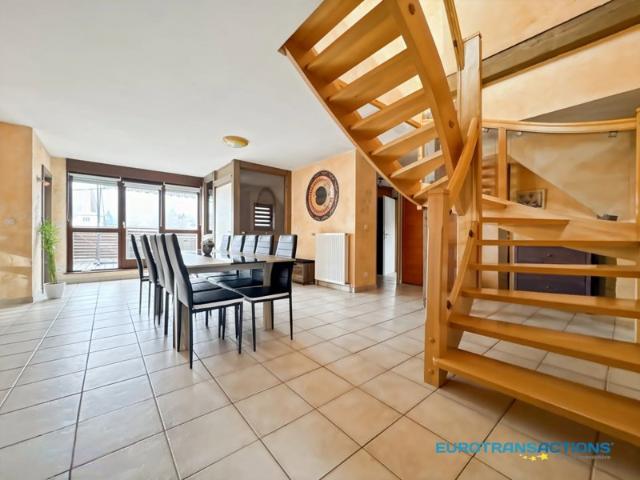 Superbe duplex 162,84 m² avec terrasse sans vis à vis – Vue exceptionnelle – Centre de LEMBACH