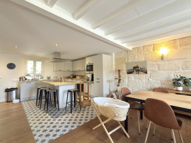 SUPERBE ECHOPPE DOUBLE FAMILIALE BORDEAUX SAINT AUGUSTIN