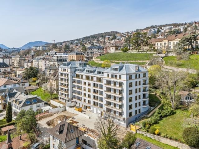 Superbe emplacement, 2.5 pces moderne au 3ème étage