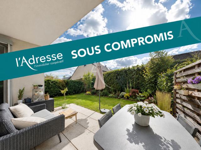 Superbe F3 avec jardin de 100 m2 ? Résidence récente et sécurisée et 1 place de parking en sous sol sol
