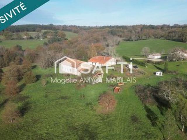 2 maisons à rénover sur 26ha > gros potentiel !