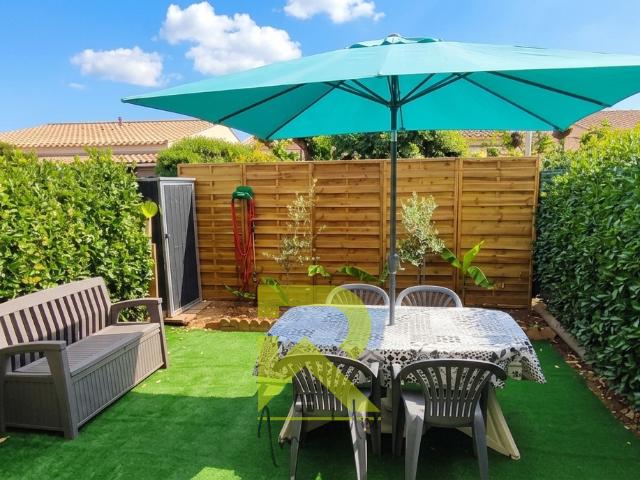 Superbe rez de jardin climatisé proche plage