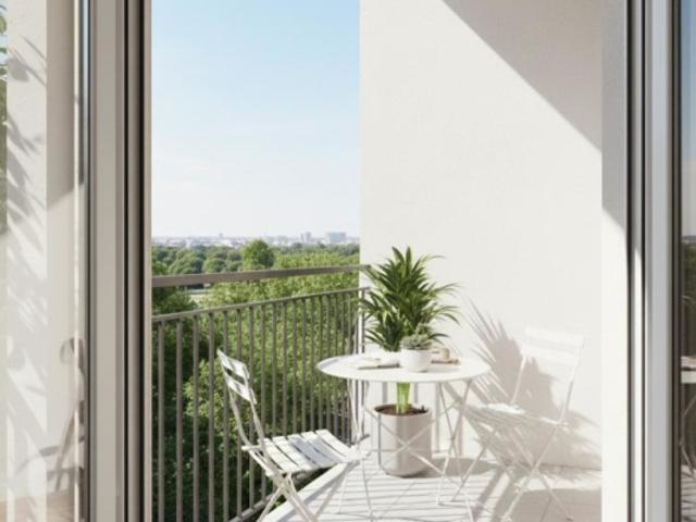 Superbe studio avec loggia à 6 min du métro L13