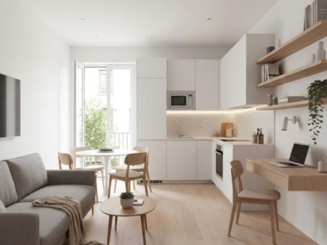 Superbe studio avec terrasse à 6 min du métro L13