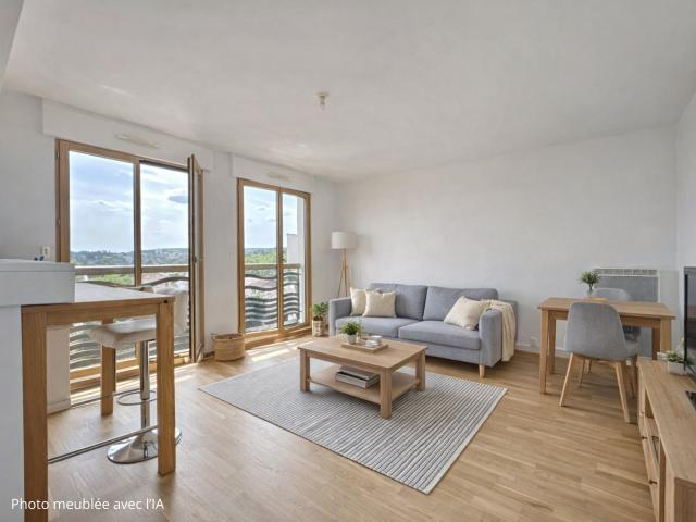 Superbe studio avec vue dégagée