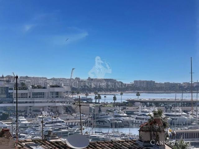 SUPERBE STUDIO SUQUET ENTIEREMENT RENOVE VUE MER