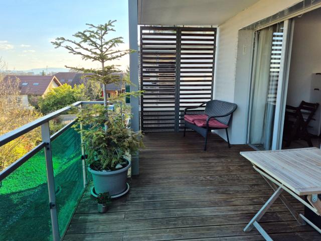 Superbe appartement T4 avec terrasse et vue Mont Blanc Proche frontière