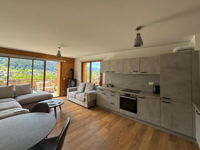 Superbe T4 duplex neuf avec terrasse, garage et vue sur les