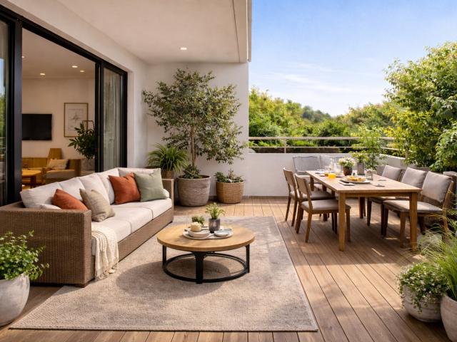 SUPERBE T4 LUMINEUX DE 80m² avec DEUX TERRASSES 4 pièces, 80 m²