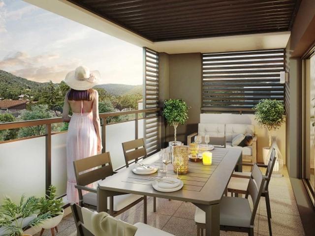 SUPERBE T4 TRAVERSANT + TERRASSE RÉSIDENCE DE STANDING AVEC PISCINE
