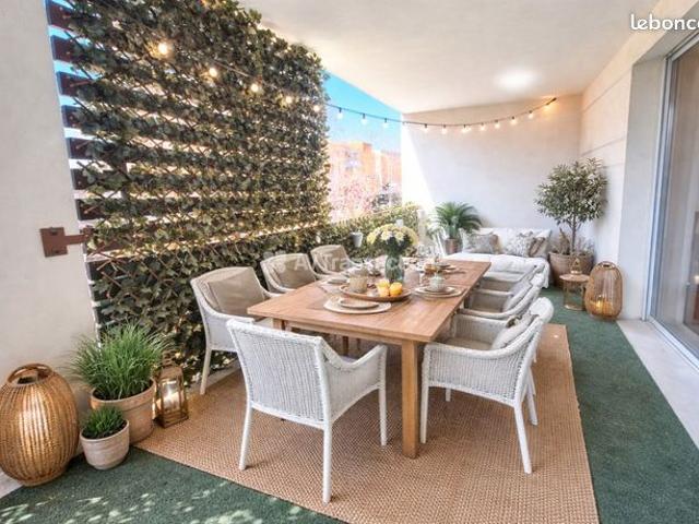 Superbe T4 80 m²entièrement rénové avec balcon de 10 m² Garage