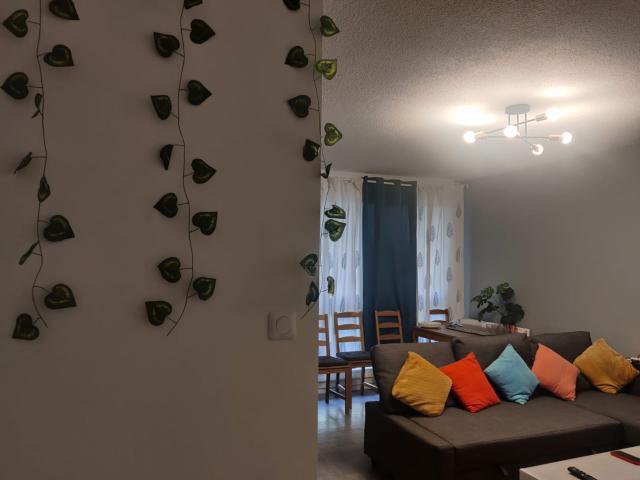 Superbe T2 Meublé 47m2 avec Parking Privé & Cave