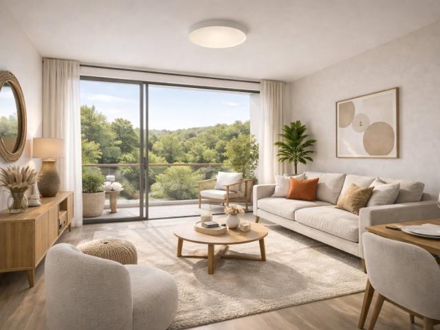 SUPERBE T2 NEUF RESIDENCE DE STANDING AU BORD DU CANAL CALME ET VERDOYANT 2 pièces, 41 m²