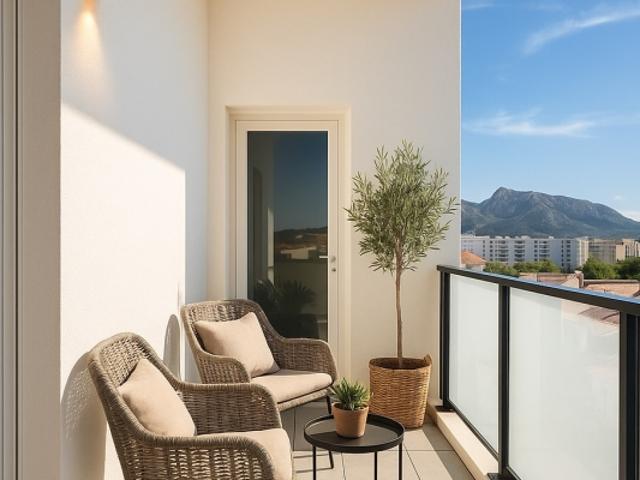 SUPERBE T2 AVEC TERRASSE DANS UN QUARTIER D’EXCEPTION – MARSEILLE 8ème