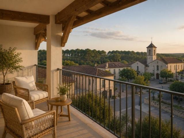 Superbe T2 + terrasse couverte parking