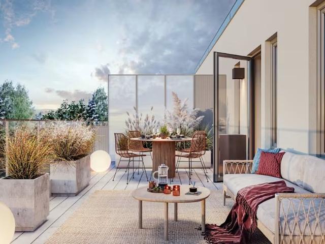 SUPERBE T3 DERNIER ETAGE GRANDE TERRASSE AU COEUR DU VIEUX CHENOVE 3 pièces, 70 m²