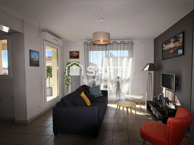 Appartement traversant – Dernier étage – Vue Albères – 150 m de la mer