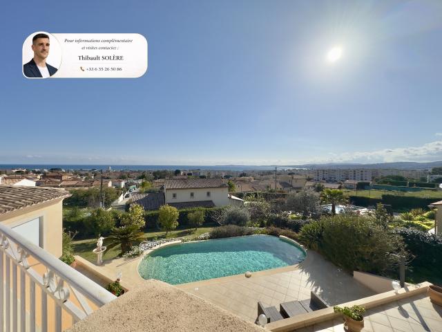 Superbe villa avec vue mer panoramique