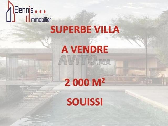Superbe Villa à Vendre Souissi RABAT