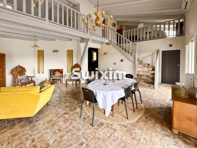 Superbe villa d'architecte 7 ch, 2 appartements, garage
