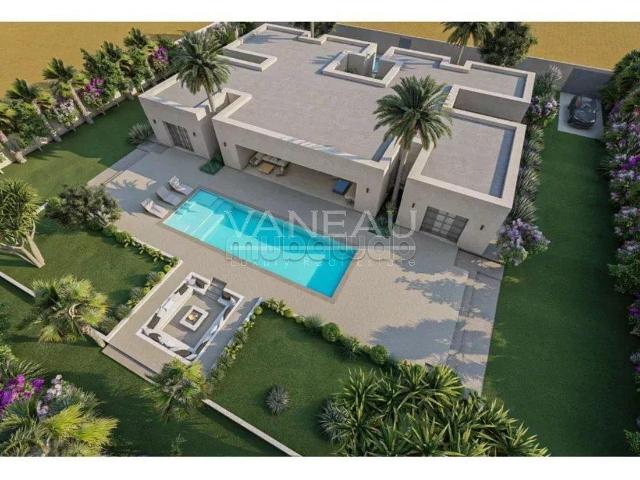Superbe villa plain pied d'architecte