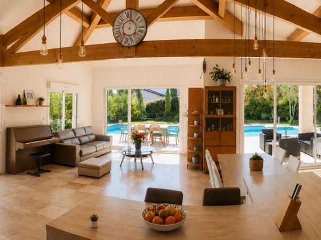 Superbe Villa T6 Grande Véranda, Piscine, Sauna