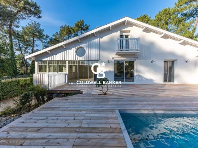 Pyla sur Mer — Villa contemporaine rénovée à 300 m de la plage, au calme et sans vis à vis