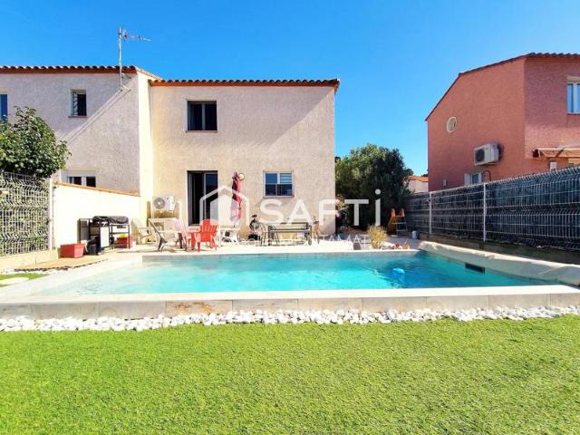 Superbe Villa 3 Faces, T4, Piscine 6x3m, Garage