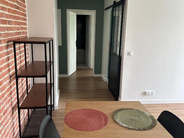 Superbe 2P meublé 47m² avec balcon et parking