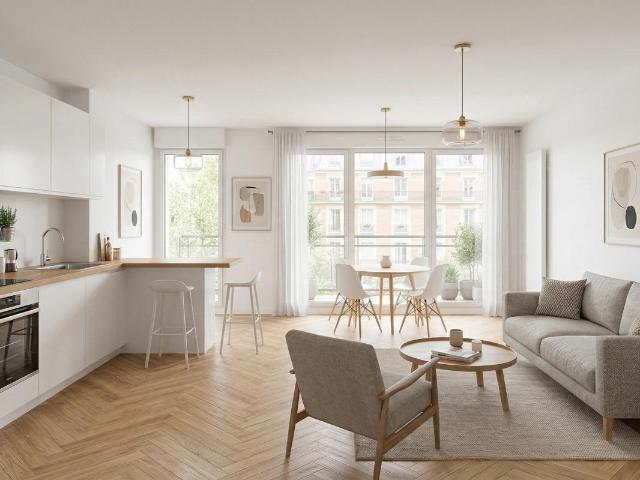 Superbe 3 pieces avec balcon à 3 min de la place Morny