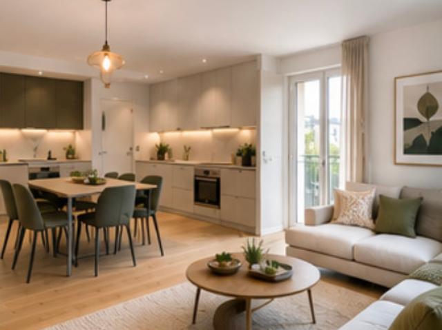Superbe 3 pièces avec terrasse de 12,5 m² au cœur des Docks de Saint Ouen