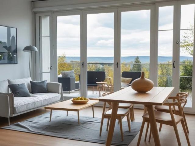 Superbe 4 pièces de 80m² avec un balcon et deux parkings