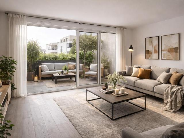 Superbe 4 pièces en dernier étage avec terrasse – Thiais / Quartier Grands Champs – proche ligne 14